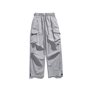 Pantaloni da Lavoro Impermeabili e Antivento da Uomo per Escursionismo, Stile Paracadutista, Vestibilità Ampia, Multitasche, Vita Elasticizzata - Product Image 3