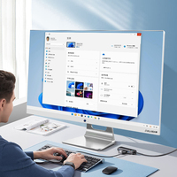 Core I5 I7 I9 Touch Screen Desktop Monoblock Pc All-in-one Barebone All in One Computers