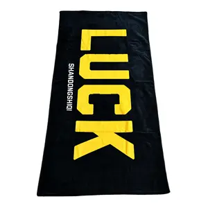 High Quality Promotional Custom Size Beach Towel 100% Cotton Light Weight Digital Printed Soft Material Hot-selling Towel