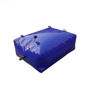 Durable collapsible 200-10000 litre PVC tanks Agricultural Water Storage Tank Drought Resistant Liquid Bag