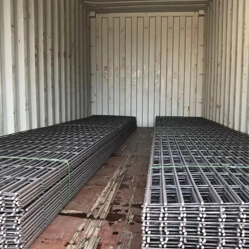 Kualitas tinggi penjualan terbaik di Chili Mallas electrossoldadas 2.25x5m 4.2mm Rebar lasan BRC kawat baja penguat jala