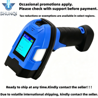 Scanner de codes-barres 1D 2D QR sans fil OEM pour tri postal, coursier, bibliothèque, librairie, pistolet scanner sans fil, scanner de vente au détail