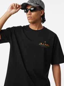 T-shirt vintage imprimé dessin animé pour homme – Nouvelle collection printemps/été, tendance, ambiance festive, haut à manches courtes - Product Image 3