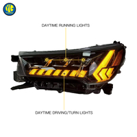 YU GUANG pour Toyota Hilux Revo phares Hilux 2021 2022 2023 2024 phare Led phare mise à niveau nouveau Style lentille DRL phare