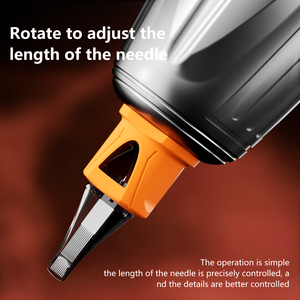 Máquina <span class=keywords><strong>de</strong></span> Tatuar Bronc <span class=keywords><strong>NINJA</strong></span> para Motor <span class=keywords><strong>de</strong></span> Aleación <span class=keywords><strong>de</strong></span> Aluminio, 11000 rpm, Batería <span class=keywords><strong>de</strong></span> Alta Capacidad <span class=keywords><strong>de</strong></span> 2100 mAh, Inalámbrica, Carrera Ajustable - Product Image 6