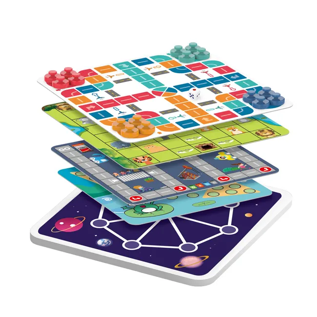 Giochi da tavolo con logica interattiva genitore-figlio giocattolo da tavolo educativo con scheda di gioco multipla