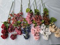 Großhandel Künstliche Blumen mit Verbrannten Kanten aus Gemischtem Stoff zur Dekoration