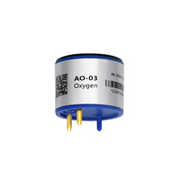 Module de capteur d'oxygène Asair Aosong Ao-03, sonde de concentration d'oxygène 4Oxv, sortie analogique 0.10.03mA, précision 5V -20~+70