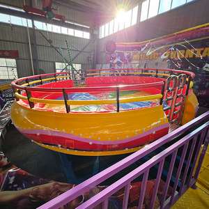 Manège de parc d'attractions palpitant : Jeu familial Crazy Dance Disco Tagada Turntable à vendre - Product Image 4