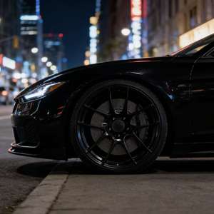 Ensemble de jantes noires Charger Challenger de 20 pouces, 20x9.5/20x11 pour Dodge - Product Image 2