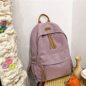 Mochilas Escolares de Moda de Alta Gama al por Mayor, con Cierre de Cremallera, Logotipo Personalizado, de Poliéster, para Chicas Universitarias - Product Image 2