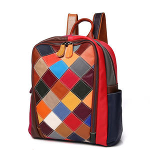 Mochila de Cuero Andong para Mujer, Cuero Vacuno Genuino, Bolso de Viaje de Gran Capacidad, Bolso de Hombro para Actividades al Aire Libre 988 - Product Image 1