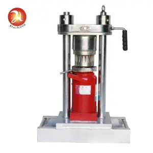 Manual hydraulic small mini home olive oil cold press machine