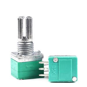 Потенциометр ротационный вертикальный RK097N, 10K-250K, 3 контакта, 15 мм, резистор - Product Image 3