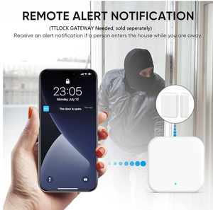 Kotonlink thông minh khóa cửa cảm biến ttlock mở khóa/khóa kỷ lục báo động cửa không dây cảm biến - Product Image 4