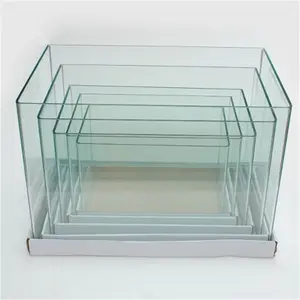 High quality 10mm 12mm super clear hot bending fish tank glass aquarium China supplier