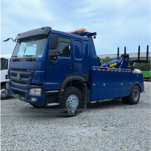 Camion de dépannage routier Sinotruk HOWO 4X2 à 6 roues, nouveau, diesel manuel, 10 tonnes - Product Image 4