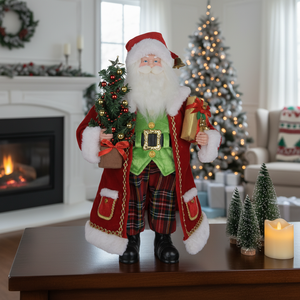 โรงงานผลิตและจำห<span class=keywords><strong>น</strong></span>่ายโดยตรง ตุ๊กตาซา<span class=keywords><strong>น</strong></span>ต้าเป่าแซกโซโฟ<span class=keywords><strong>น</strong></span>สีแดงข<span class=keywords><strong>น</strong></span>าดเท่าคนจริง ของตกแต่งคริสต์มาสกลางแจ้งขนาดใหญ่ คุณภาพพรีเมียม ทำด้วยมือ - Product Image 2