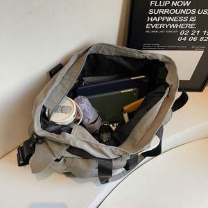 Unisex Large Overnight Duffel <b>Bag</b> Customized Logo Fitness Outdoor <b>Sports</b> Weekender Wet Compartment Durable Gym <b>Bag</b> <b>for</b> <b>Men</b> Women - Product Image 4