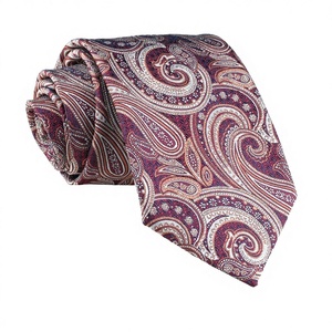 Corbata de poliéster tejida lisa con logotipo personalizado para hombre Meijiang, diseño paisley de bajo precio, de secado rápido, para venta al por mayor - Product Image 4
