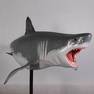 Custom Resin Animal Statue Fiberglass <strong>Shark</strong> <strong>Sculpture</strong> Life Size <strong>Shark</strong> <strong>Sculpture</strong> - Product Image 3