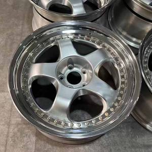 Rines de Aleación para Automóvil de Pasajeros, Cromados, Forjados, de 15, 16, 17, 18 y 19 Pulgadas, Diseño Cóncavo, <span class=keywords><strong>S1</strong></span>, 5 Radios - Product Image 2