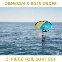 Ensemble de surf gonflable 3 pièces 7,5 m pour Wing Foil, Kitesurf et Planche de Surf, avec pompe et hydrofoil – Vente Flash