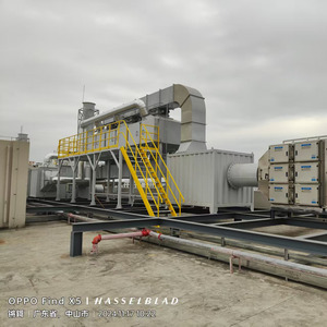 Cabina de pulverización Bwpaint Filtración de <span class=keywords><strong>gases</strong></span> de escape Sistema de combustión catalítica de carbón activado Oxidante térmico - Product Image 1