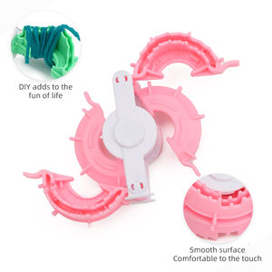 JP <span class=keywords><strong>mode</strong></span> crochet crochet ensemble nouveau Design <span class=keywords><strong>pompon</strong></span> fabricant tissage <span class=keywords><strong>Machine</strong></span> pour métier <span class=keywords><strong>à</strong></span> tricoter <span class=keywords><strong>à</strong></span> la main couture produit - Product Image 2