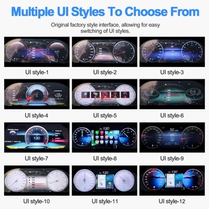 12.3 Inch LCD Digital Dashboard <b>for</b> Mercedes Benz ML GL GLE GLS 2012-2019 Instrument Cluster Virtual <b>Speedometer</b> - Product Image 4