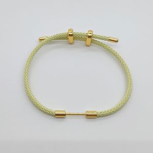 Wholesale Wire <b>Rope</b> Semi-finished <b>Bracelet</b> Cord Gold Screw Slider DIY Jewelry Making <b>Bracelets</b> Accessories - Product Image 5