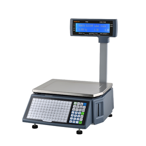 Báscula de Supermercado NVK 30KG con Pantalla LCD, Impresión de Códigos de Barras en Árabe y Español, Personalizable OEM - Caja Registradora de 20KG con Recibo para Frutas TM-A20 - Product Image 5