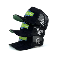 Gorras Trucker de 5 Paneles, Gorra Trucker de Malla con Bordado Personalizado de Alta Calidad, Gorras de Gamuza para Deportes y Actividades al Aire Libre para el Verano