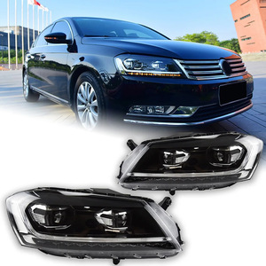 Fari a LED con Proiettore per <span class=keywords><strong>Volkswagen</strong></span> <span class=keywords><strong>Passat</strong></span> <span class=keywords><strong>B7</strong></span> 12-15, Lampada Frontale Dinamica Magotan, Luci Diurne DRL con Lente Automobilistica - Product Image 3