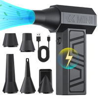 2025 X3S Powerful Jet Fan Handheld Turbo Blower Electric Air Duster Snow Blower for Car Drying PC Cleaning Camping