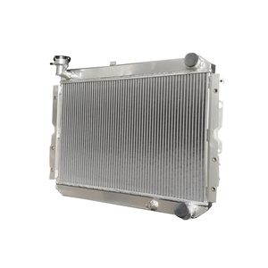 Radiador de aluminio para Toyota Land Cruiser HJ60 <span class=keywords><strong>HJ61</strong></span> 4.0L 2H 12H-T Turbo -Diesel - Product Image 4