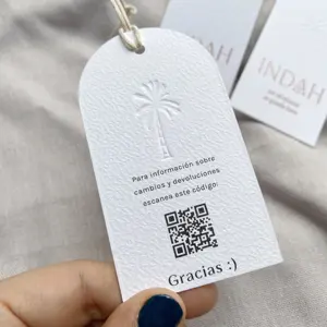 Luxo simples logotipo personalizado bonito doce estilo urso brinquedo roupas tag crianças menino meninas vestuário etiqueta pendurar tag para terno jeans vestido