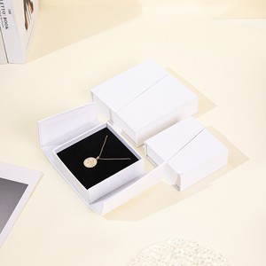 New Design Necklace Ring Earring Bracelet Jewelry Packaging Cardboard Box Flip Open Gift Jewelry Packaging Paper Box - Product Image 4