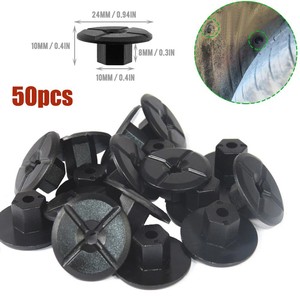 Pare-vent pour portière de voiture, base à vis autotaraudeuse en plastique de 24 mm pour Mercedes Europe Van - Product Image 1