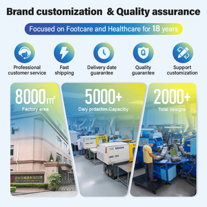 Semelles de soulagement de la fasciite plantaire 3/4 anti-dérapant soutien de la voûte plantaire talon soulagement de la douleur pieds plats talon éperon tendinite d'achille semelle intérieure - Product Image 5