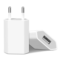 Cargadores de Teléfono Originales de Fábrica para la UE, Cargador Portátil Mini de 5W, Adaptador de Corriente USB de Pared de 5V 1A, OTP OVP para Teléfonos, Mayor Calidad