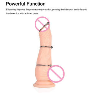<span class=keywords><strong>Pene</strong></span> più duro più forte erezione più forte anello glande anello cazzo anello del sesso giocattolo in metallo anello per gli uomini - Product Image 4