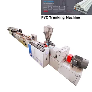 Dayanıklı plastik PVC kablo kanalı kanal profil yapma makinesi üreticisi