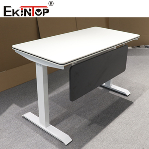 Sinonis Wooden Modern Commercial School Activity Training Office <b>Folding</b> Laptop <b>Desk</b> Stand Learning <b>Desk</b> - Product Image 4