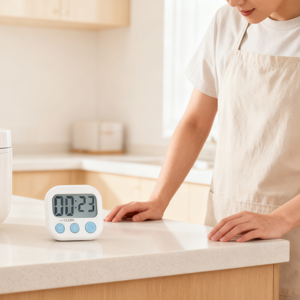 Slimme sterke magneet achterkant LCD display digitale afteltimer keukenwekker 90 minuten <span class=keywords><strong>max</strong></span> AAA batterij voor koken bakken sportwedstrijden - Product Image 2