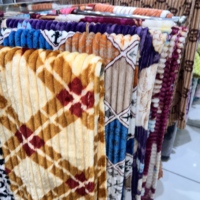 Pabrik Selimut Flanel Fleece Kustom ODM OEM, Cetak Kustom, Bordir Logo, Ukuran, Kemasan, Selimut Lembut Hangat, Penutup Sofa