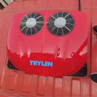 TRYLEN Vente en gros Nouveau climatiseur de toit 24V DC 12V à compresseur scroll 7500-9000 BTU pour camion