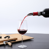 Disque verseur de vin rouge réutilisable le plus vendu, flexible, anti-goutte, disque en feuille pour verseur de vin