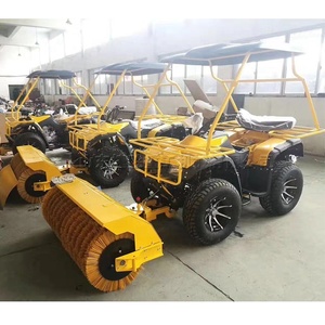 Infinitamente variabile <span class=keywords><strong>di</strong></span> velocità a quattro ruote sedile ATV pennello spazzaneve 1.5m <span class=keywords><strong>di</strong></span> larghezza spiaggia <span class=keywords><strong>di</strong></span> sabbia snowplough prato cardatura macchina - Product Image 6