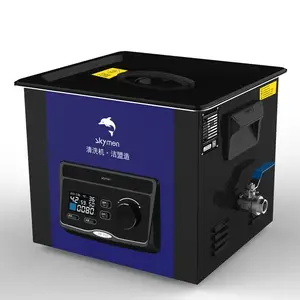 SKYMEN Ultrasonic Cleaner Peralatan Pembersih untuk Membersihkan Tes Kimia Ware Peralatan Medis 15L